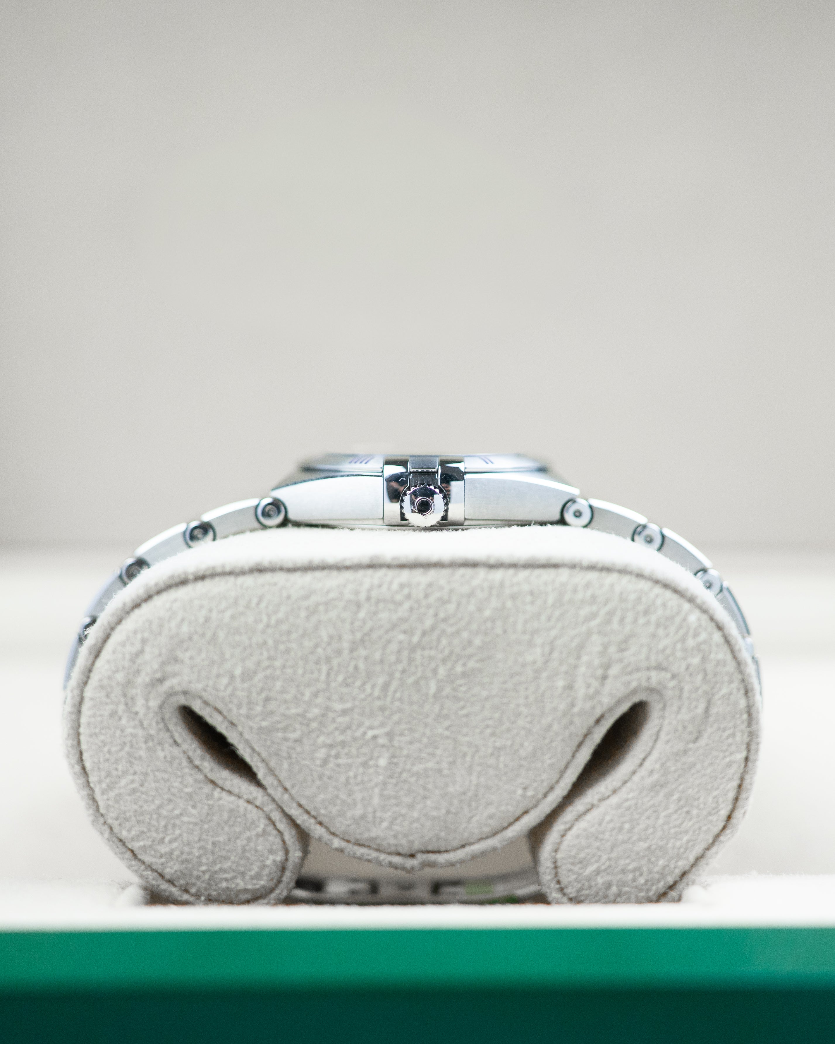 Omega Ladies Constellation Green Diamond Dial