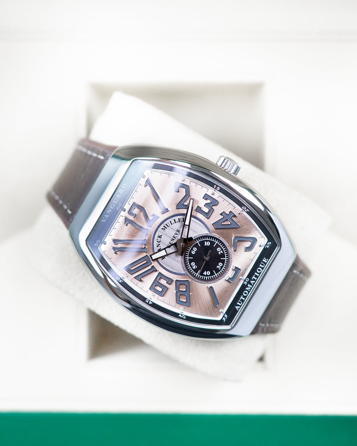 Franck Muller Vanguard Slim Vintage Salmon Dial
