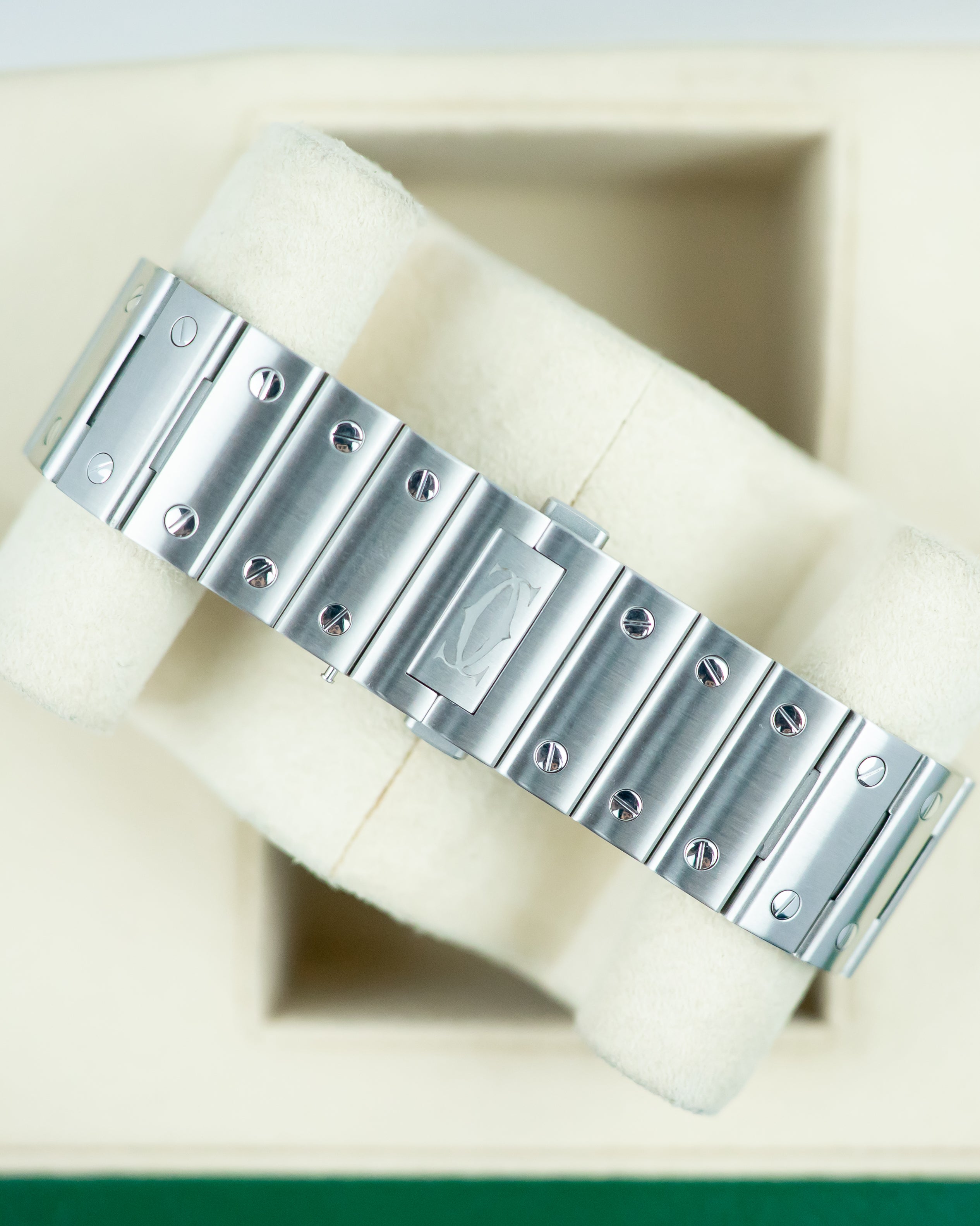 Cartier Santos Large Green Dial