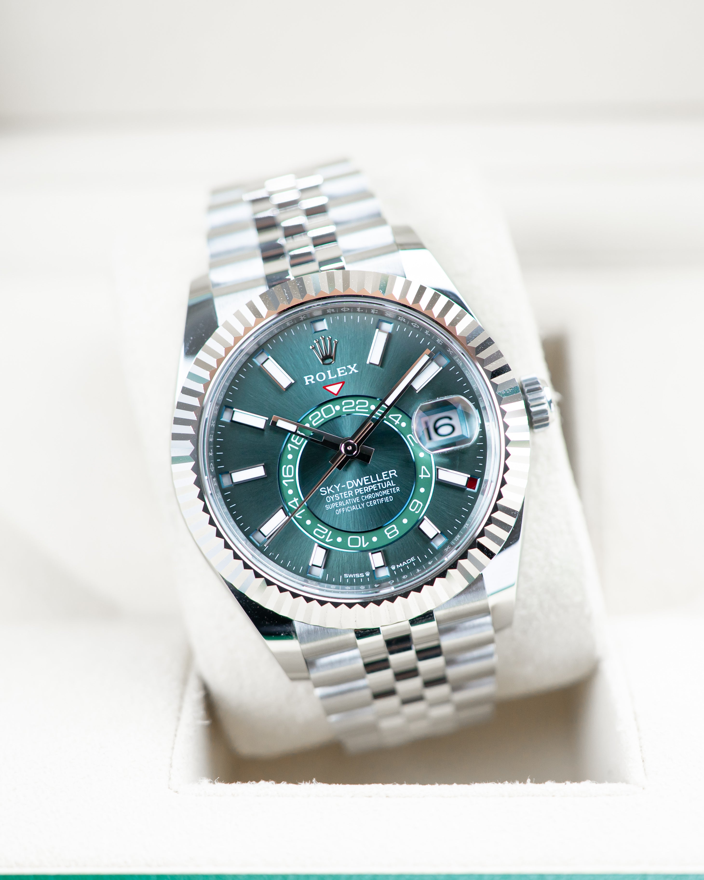 Rolex Sky-Dweller Green Dial