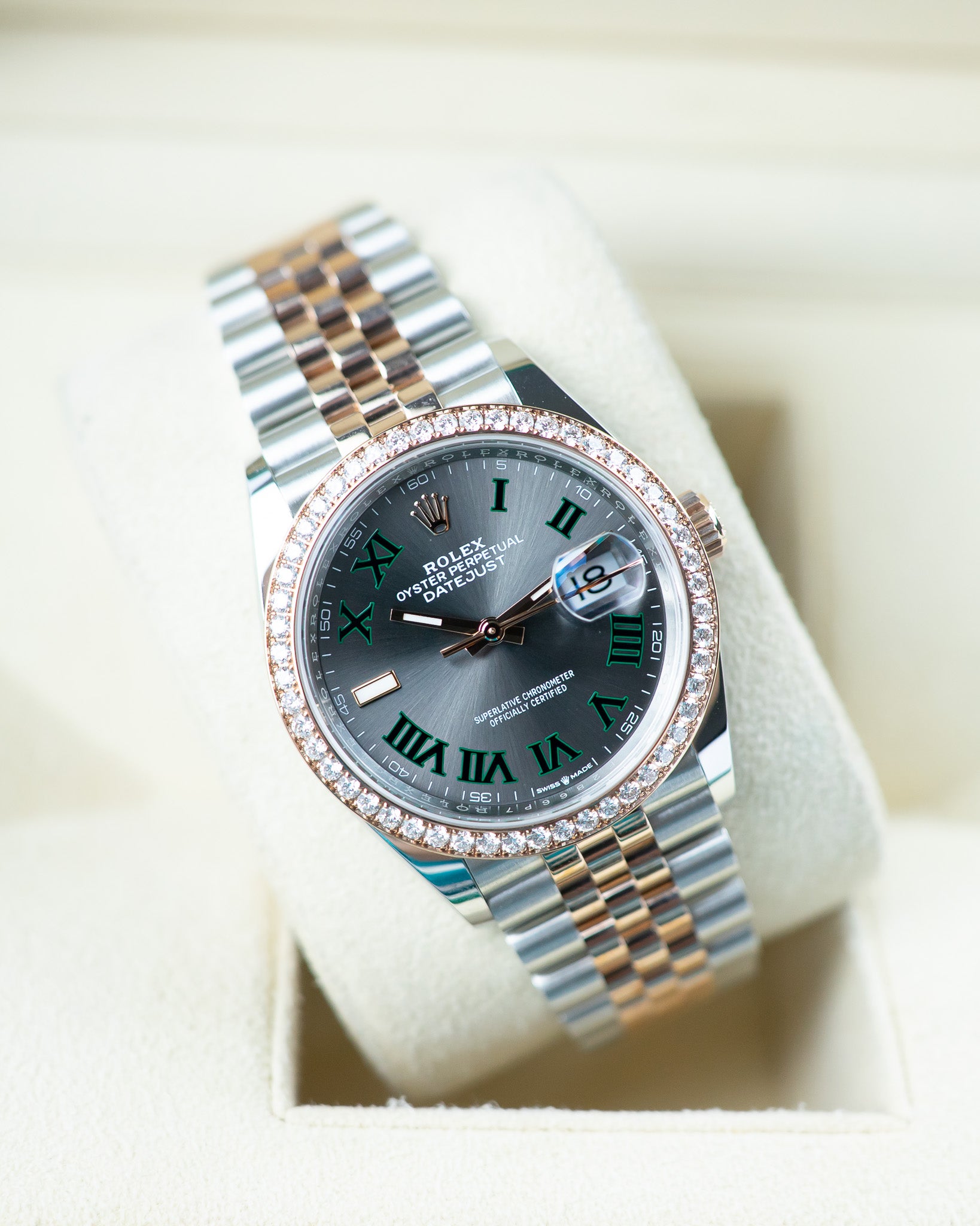 Rolex Ladies Datejust Wimbledon RBR