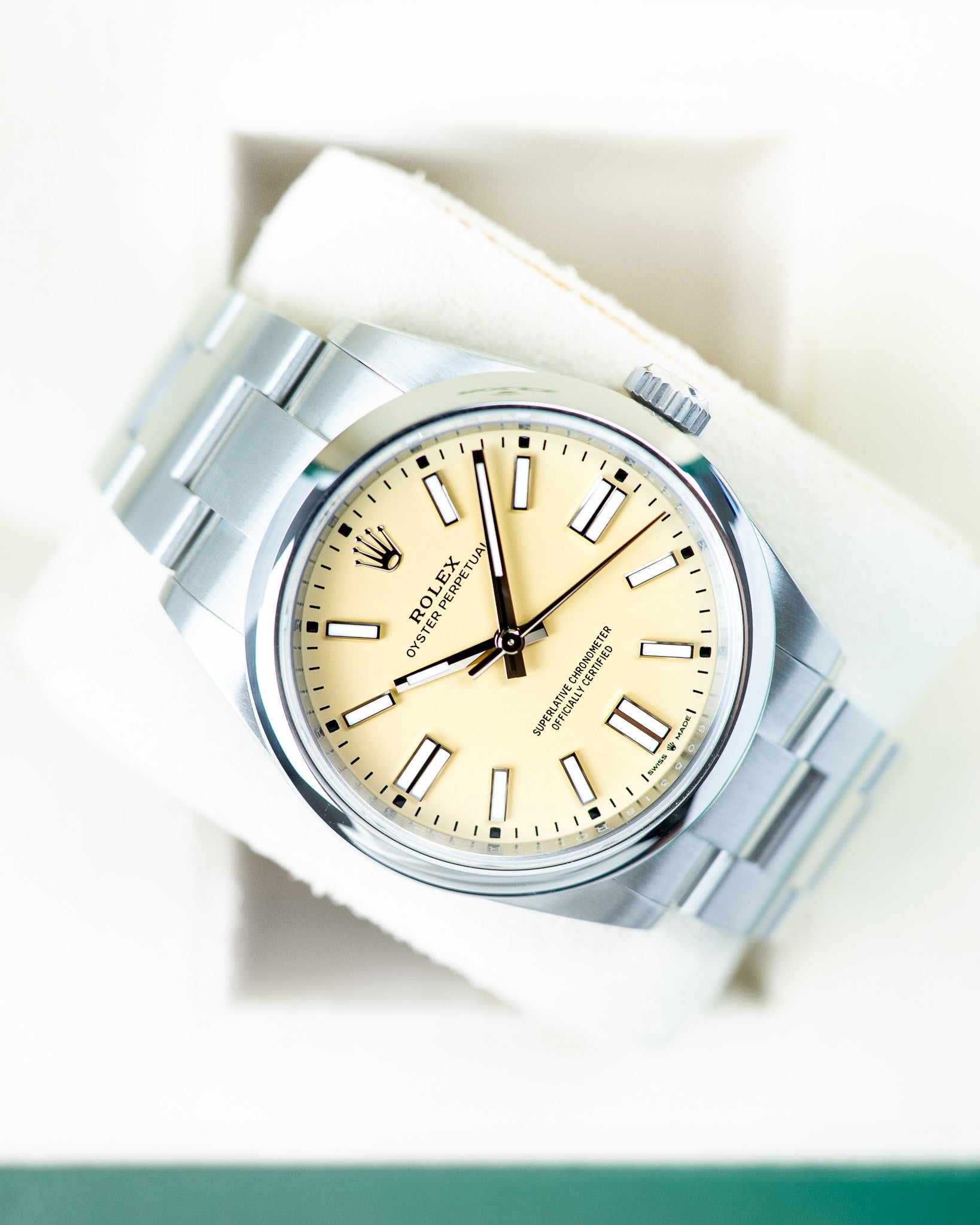 Rolex Oyster Perpetual Beige