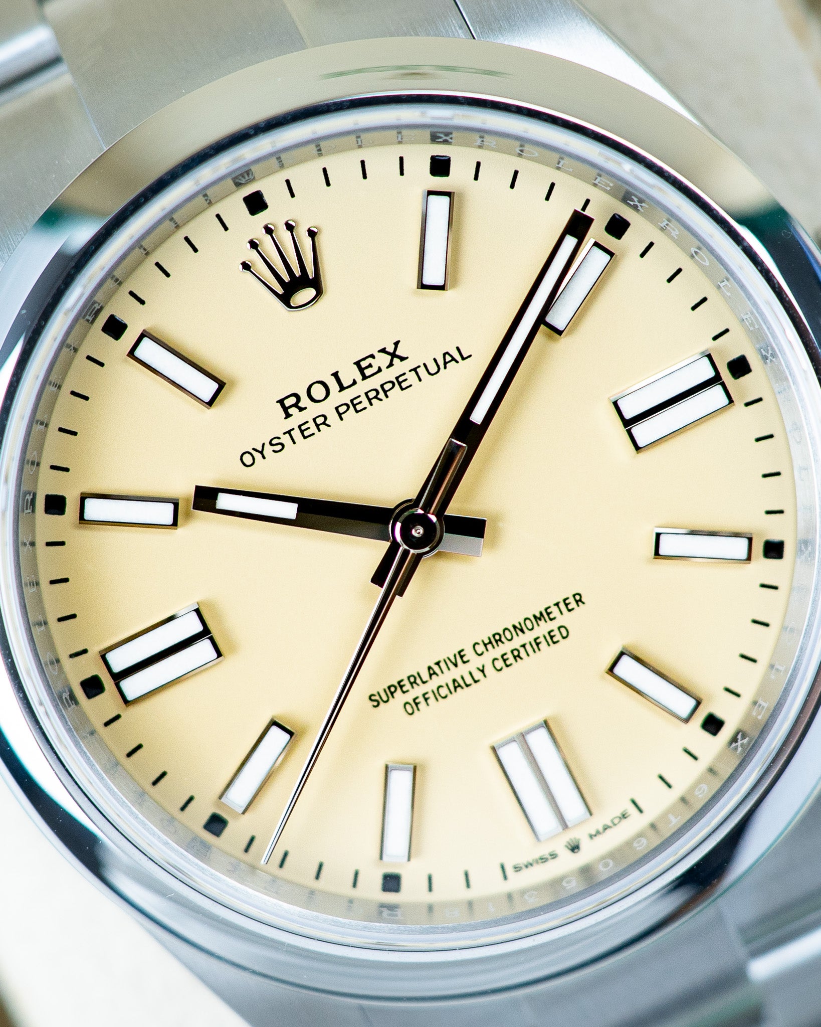 Rolex Oyster Perpetual Beige