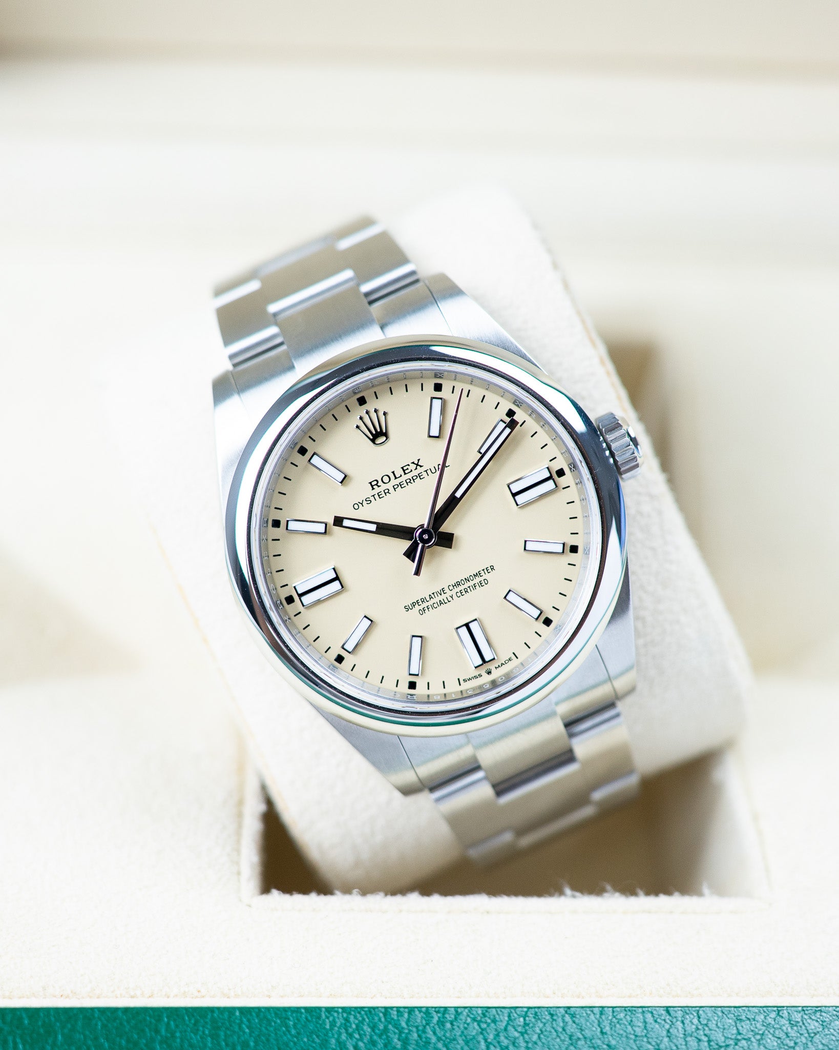 Rolex Oyster Perpetual Beige