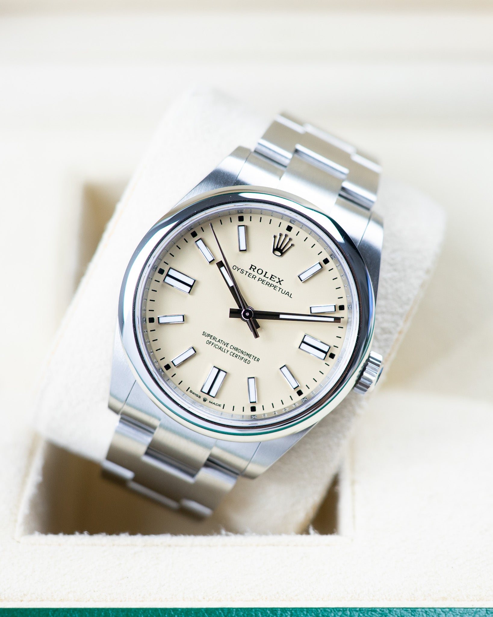 Rolex Oyster Perpetual Beige