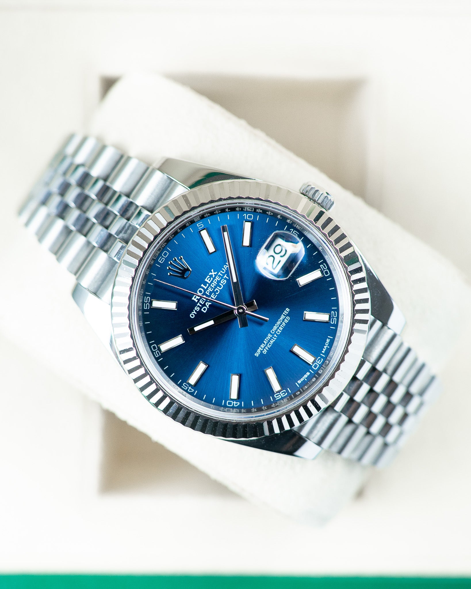 Rolex Datejust Blue Dial 41MM
