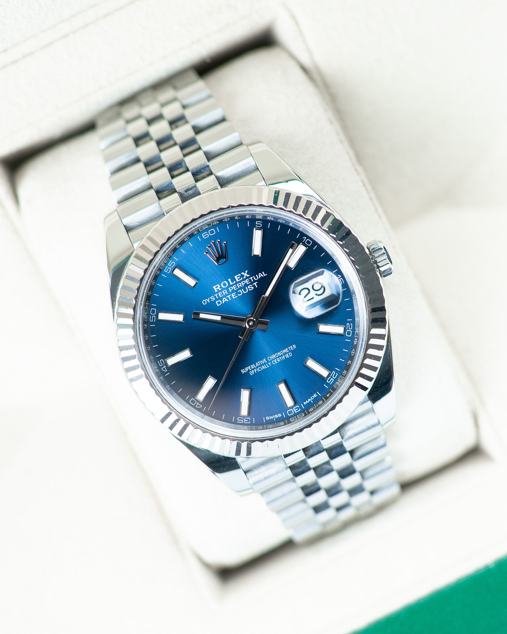 Rolex Datejust Blue Dial 41MM