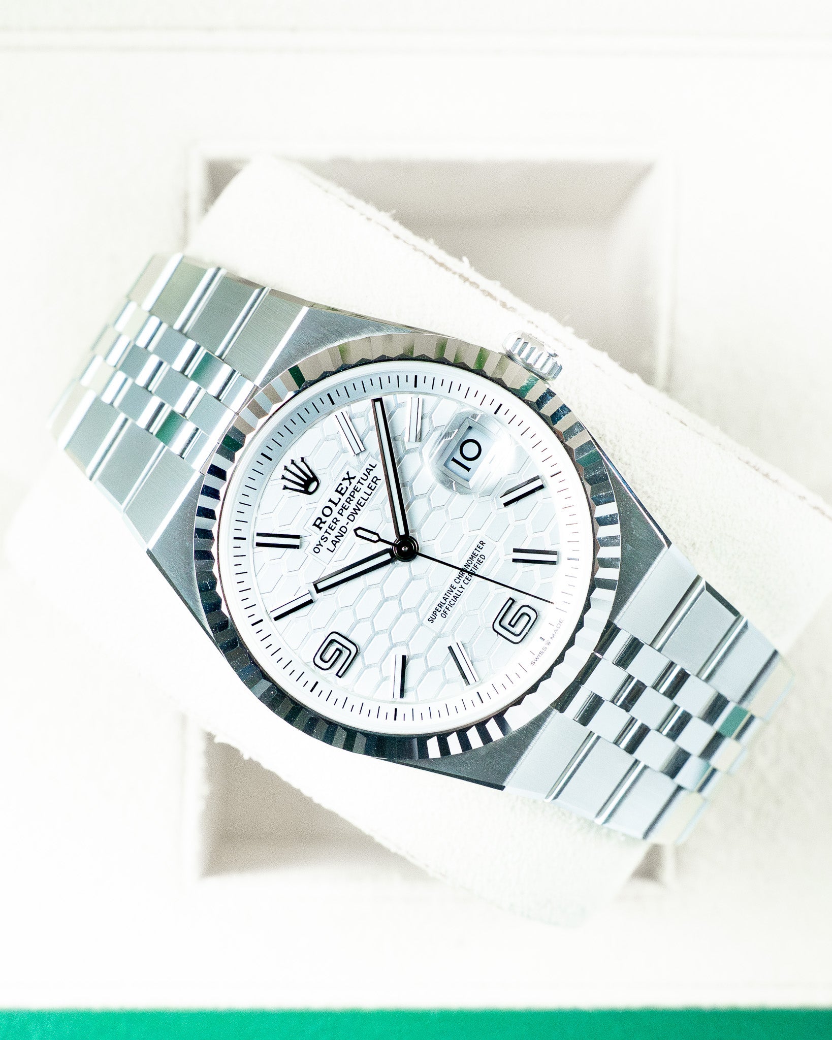 Rolex Land Dweller White