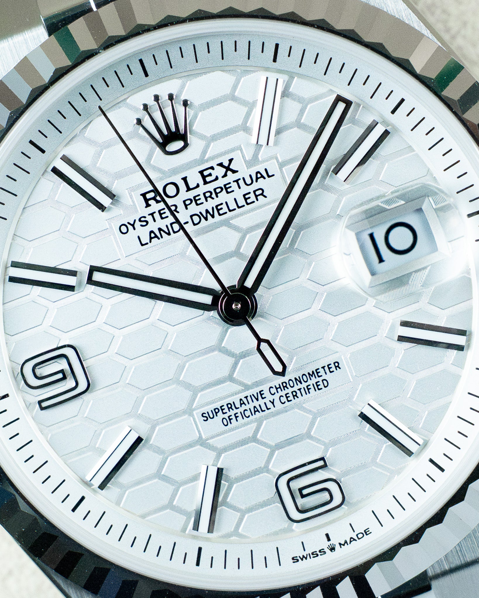 Rolex Land Dweller White