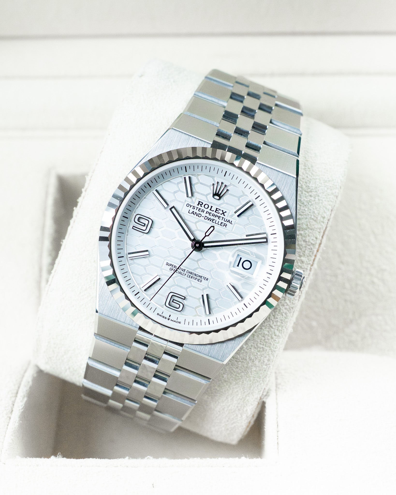 Rolex Land Dweller White