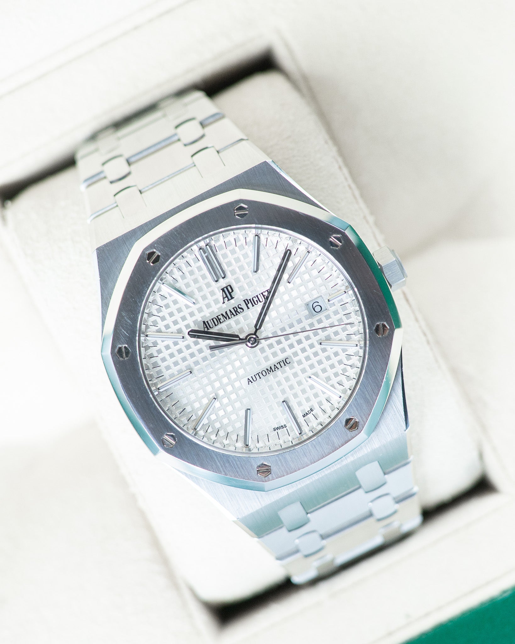 Audemars Piguet Royal Oak White Dial