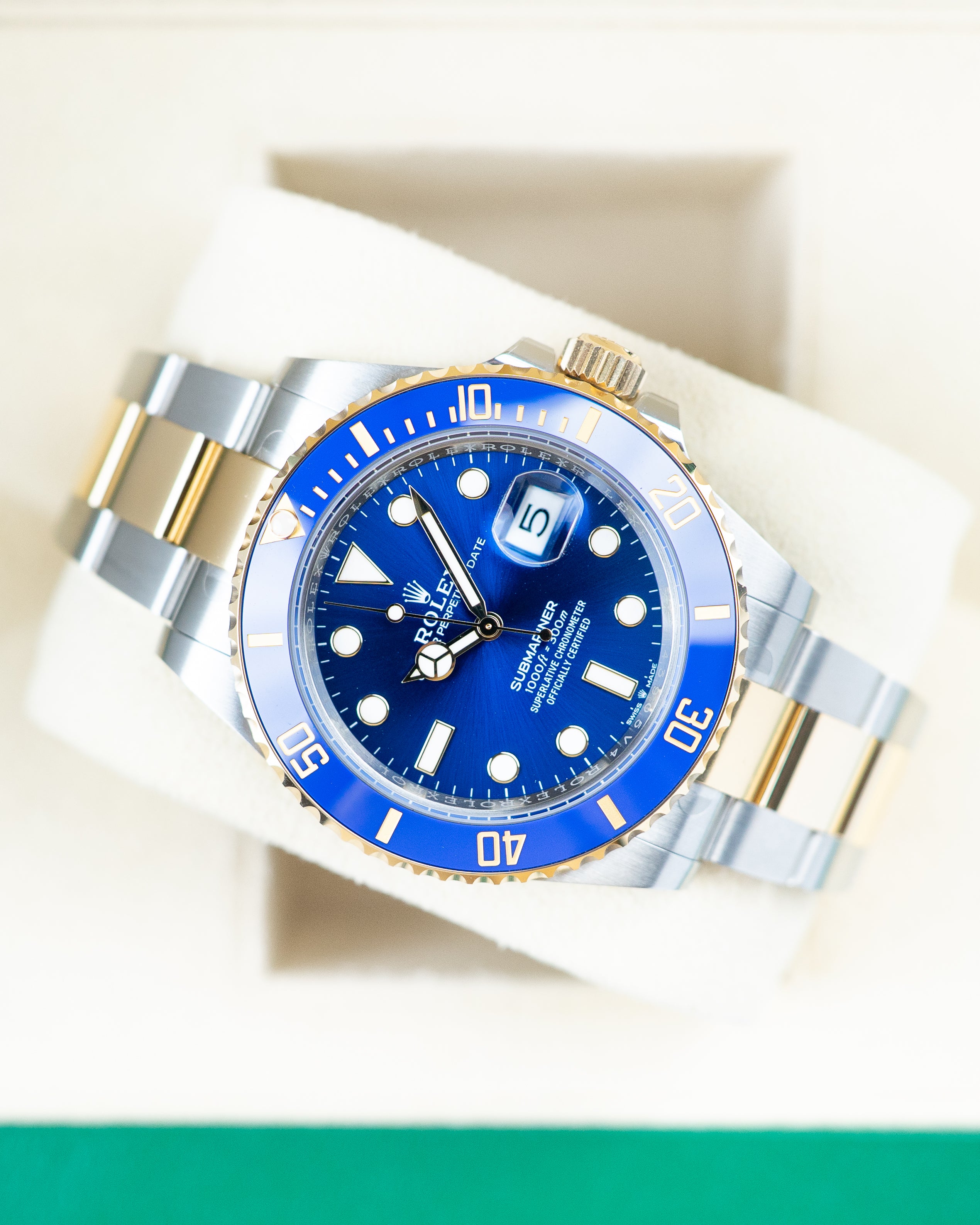 Rolex Submariner Two Tone 'Bluesy' Ref.126613LB