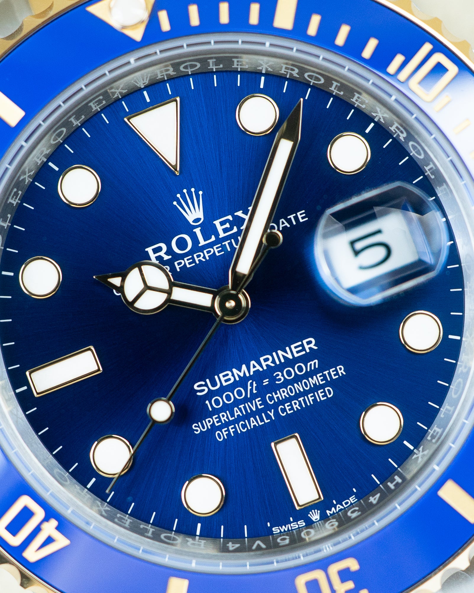 Rolex Submariner Two Tone 'Bluesy' Ref.126613LB