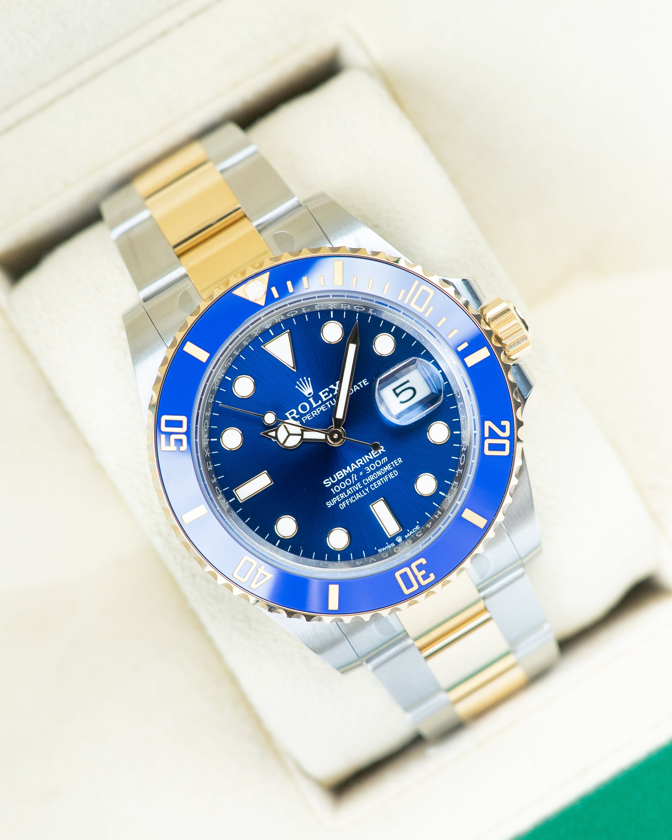 Rolex Submariner Two Tone 'Bluesy' Ref.126613LB