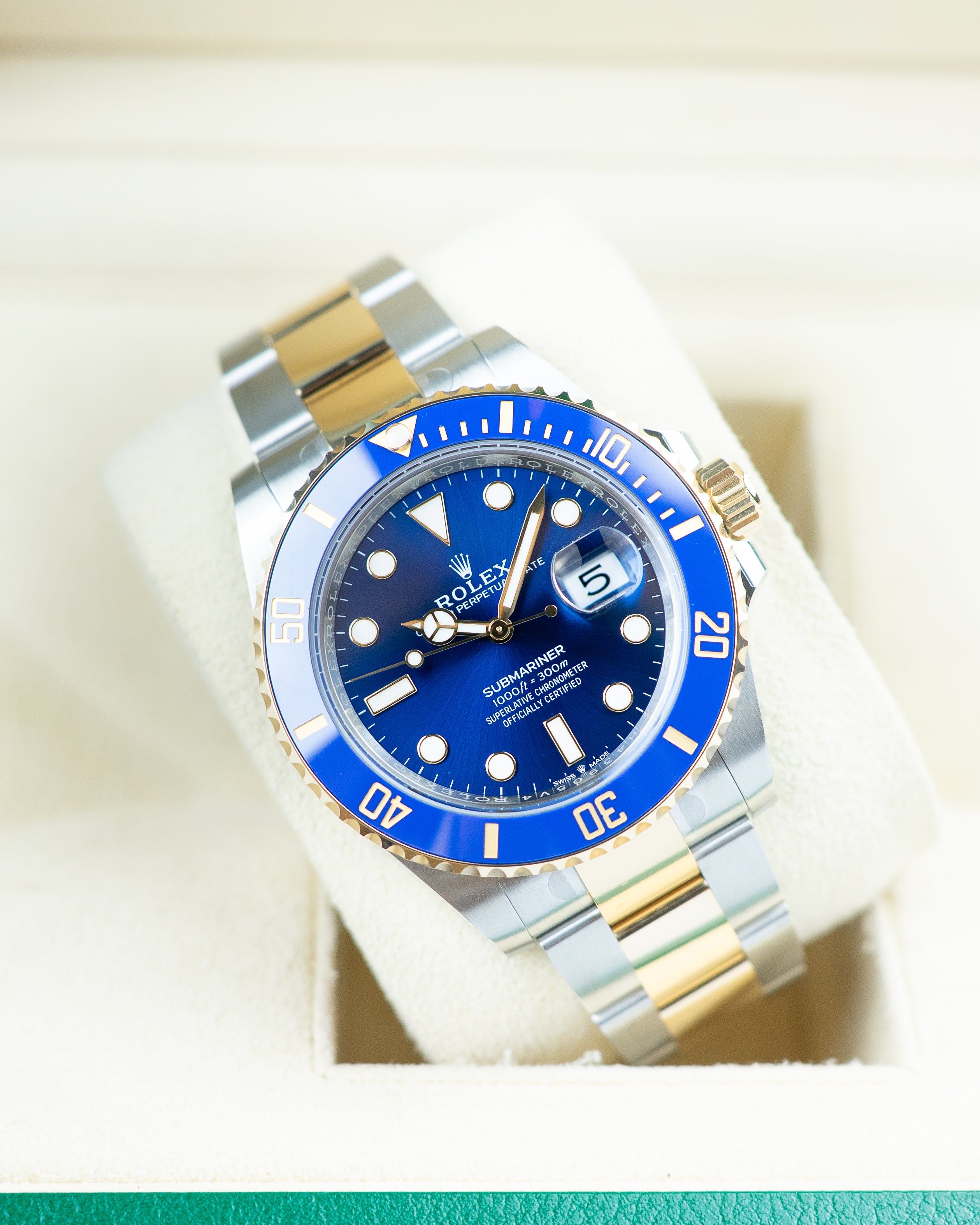 Rolex Submariner Two Tone 'Bluesy' Ref.126613LB