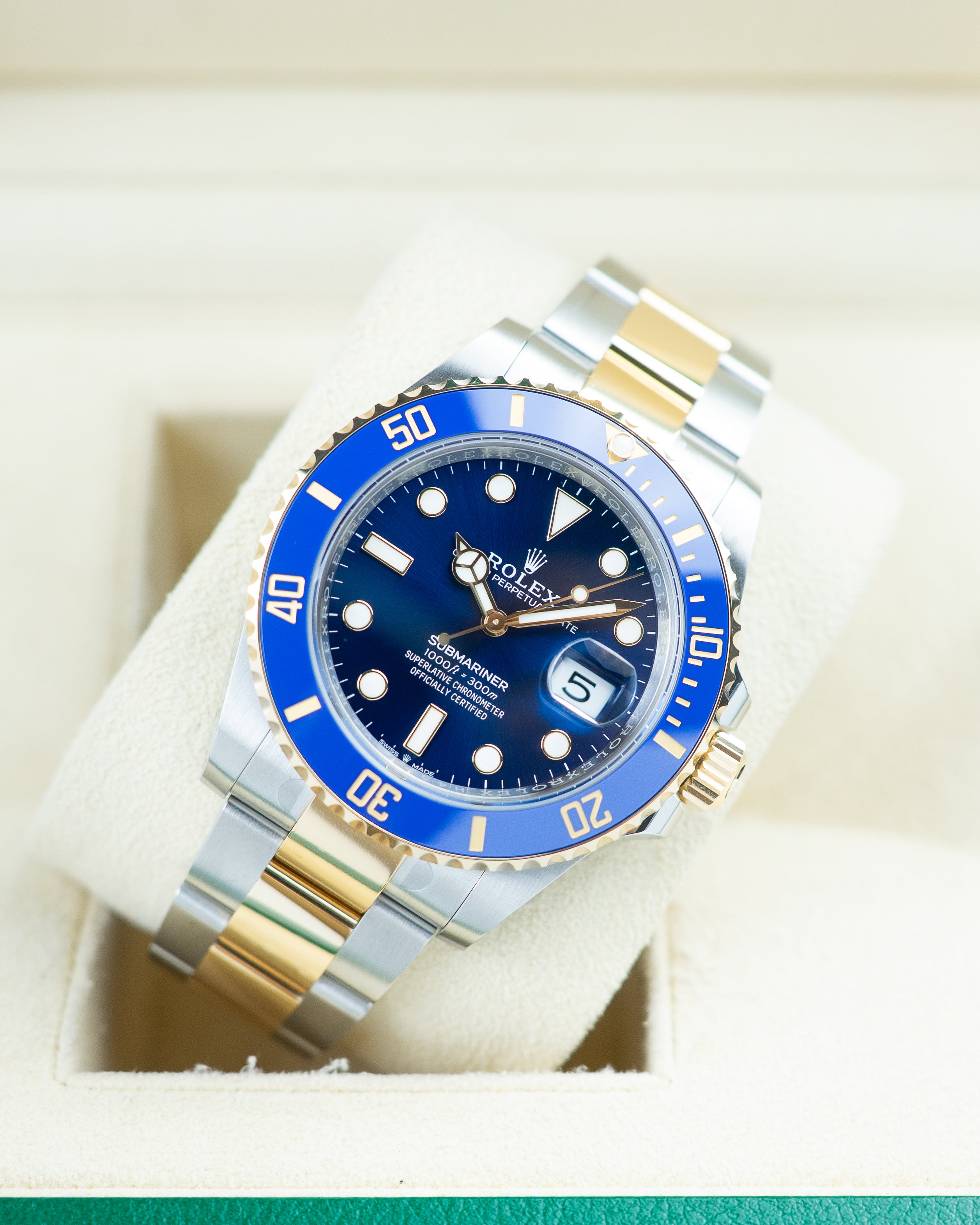 Rolex Submariner Two Tone 'Bluesy' Ref.126613LB