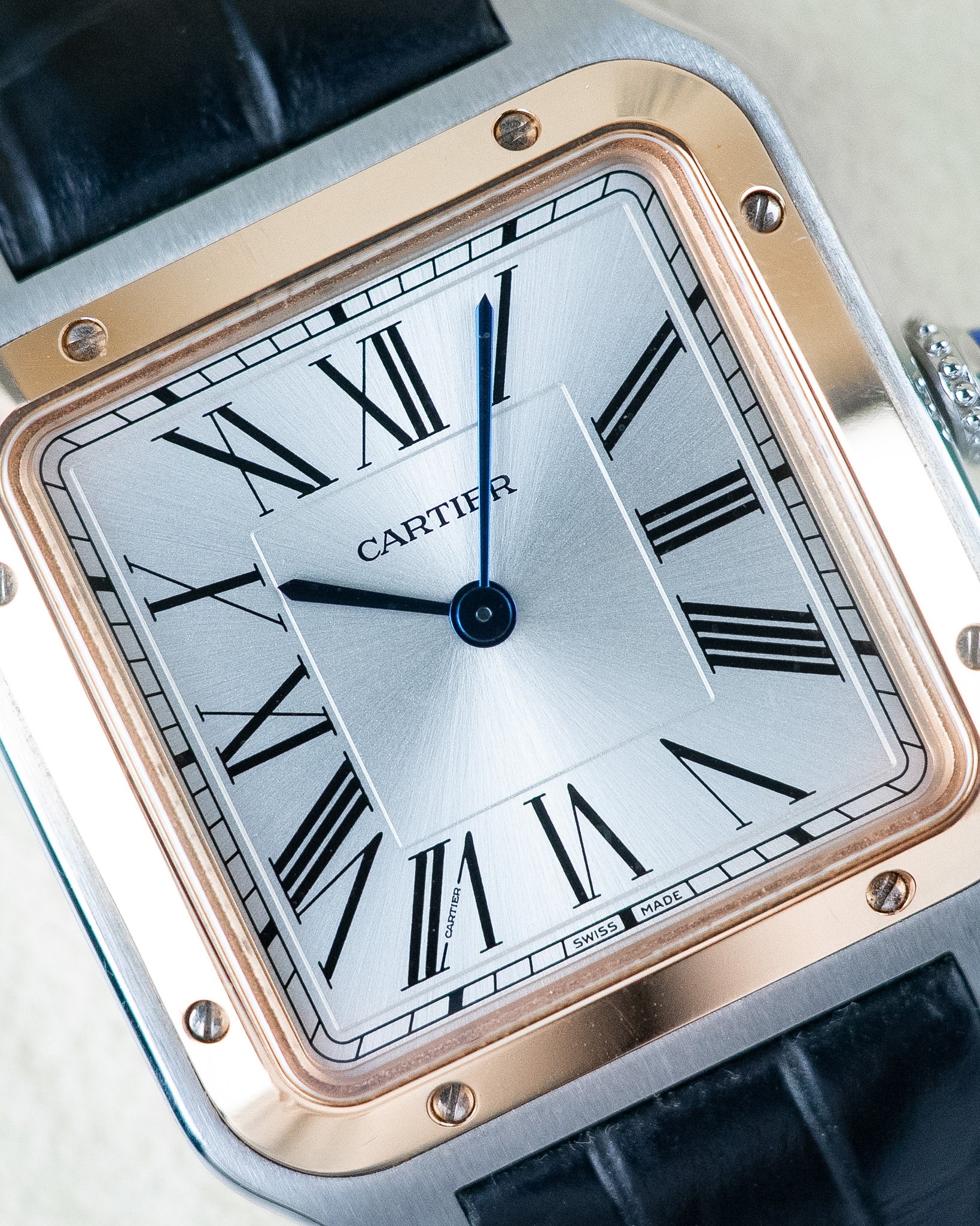 Cartier Santos Dumont Rose Gold