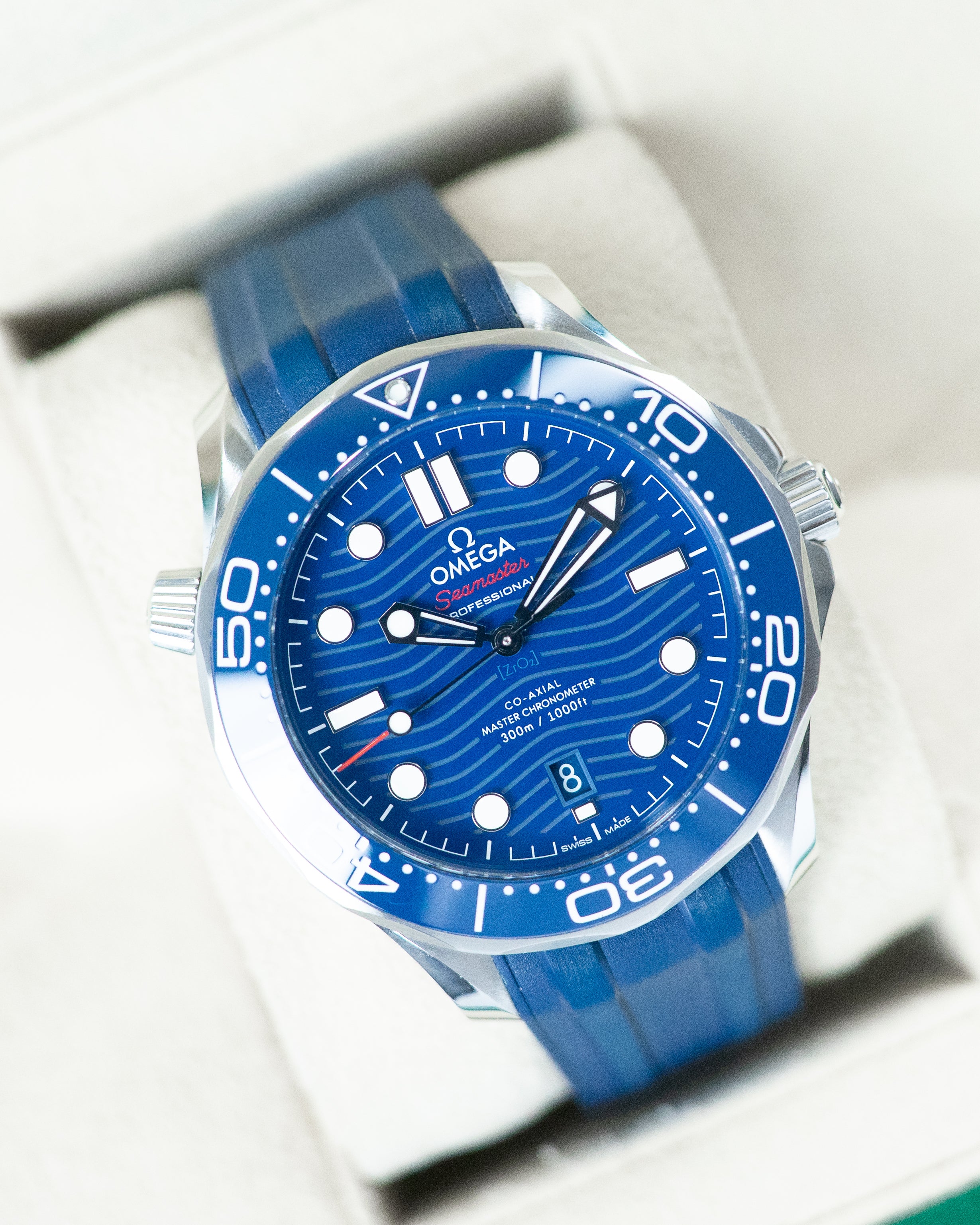 Omega Seamster Diver 300m Blue Dial