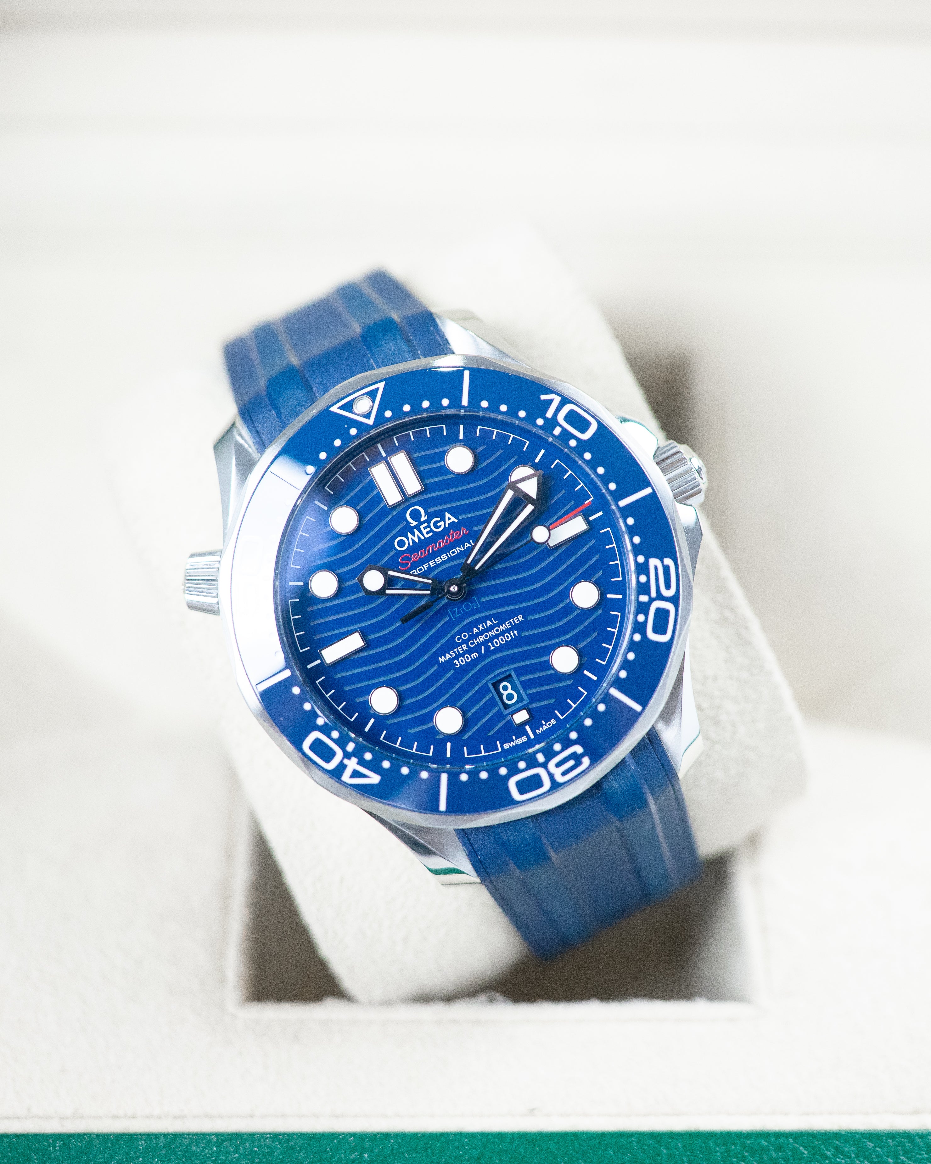 Omega Seamster Diver 300m Blue Dial