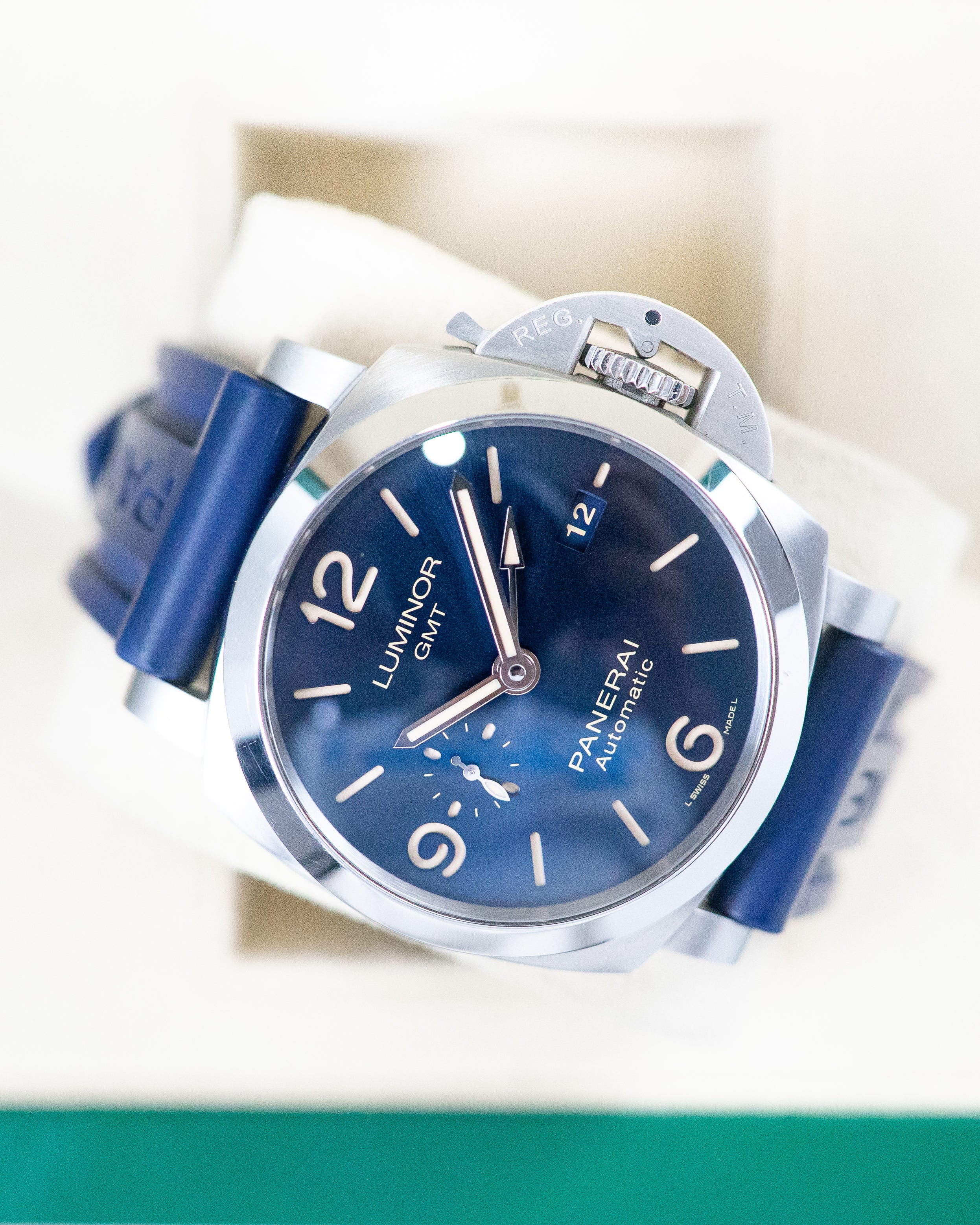 Panerai Luminor GMT Blue Dial