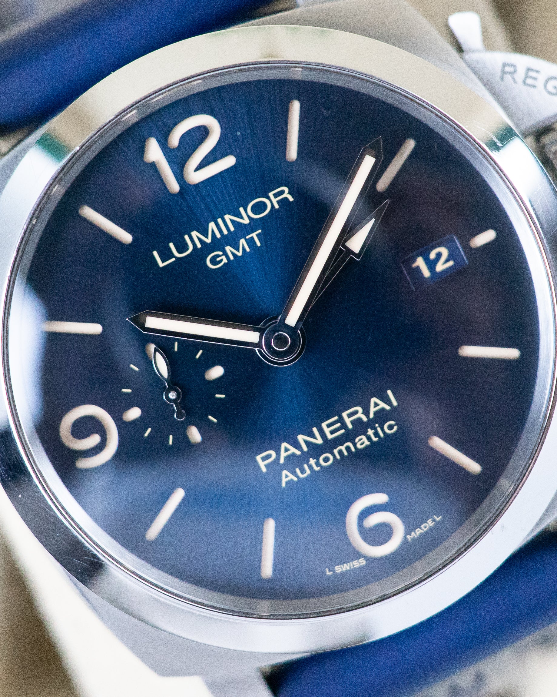 Panerai Luminor GMT Blue Dial