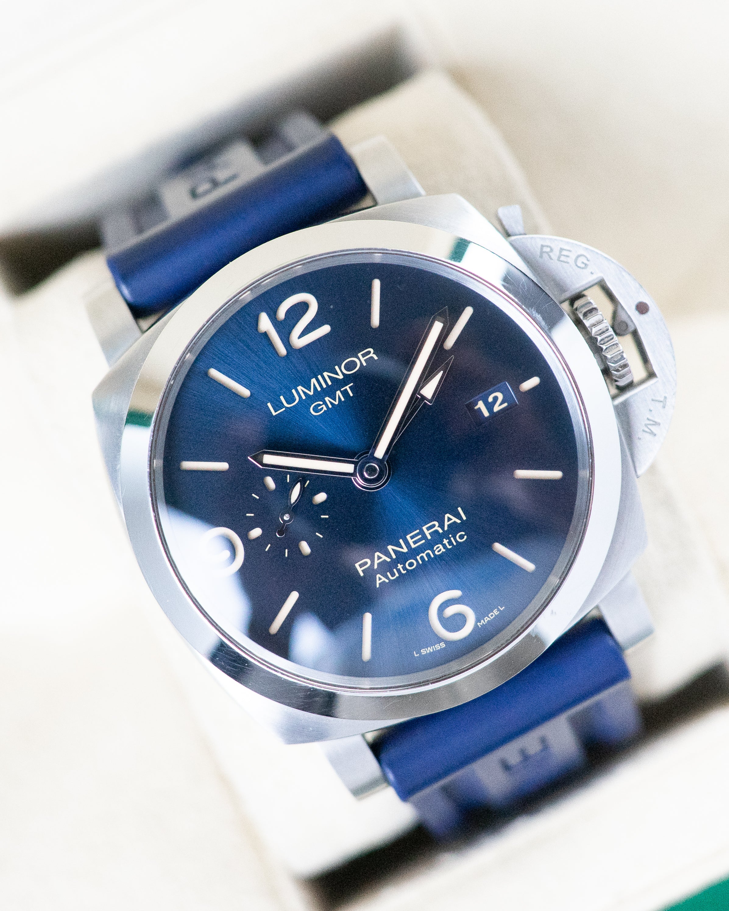 Panerai Luminor GMT Blue Dial