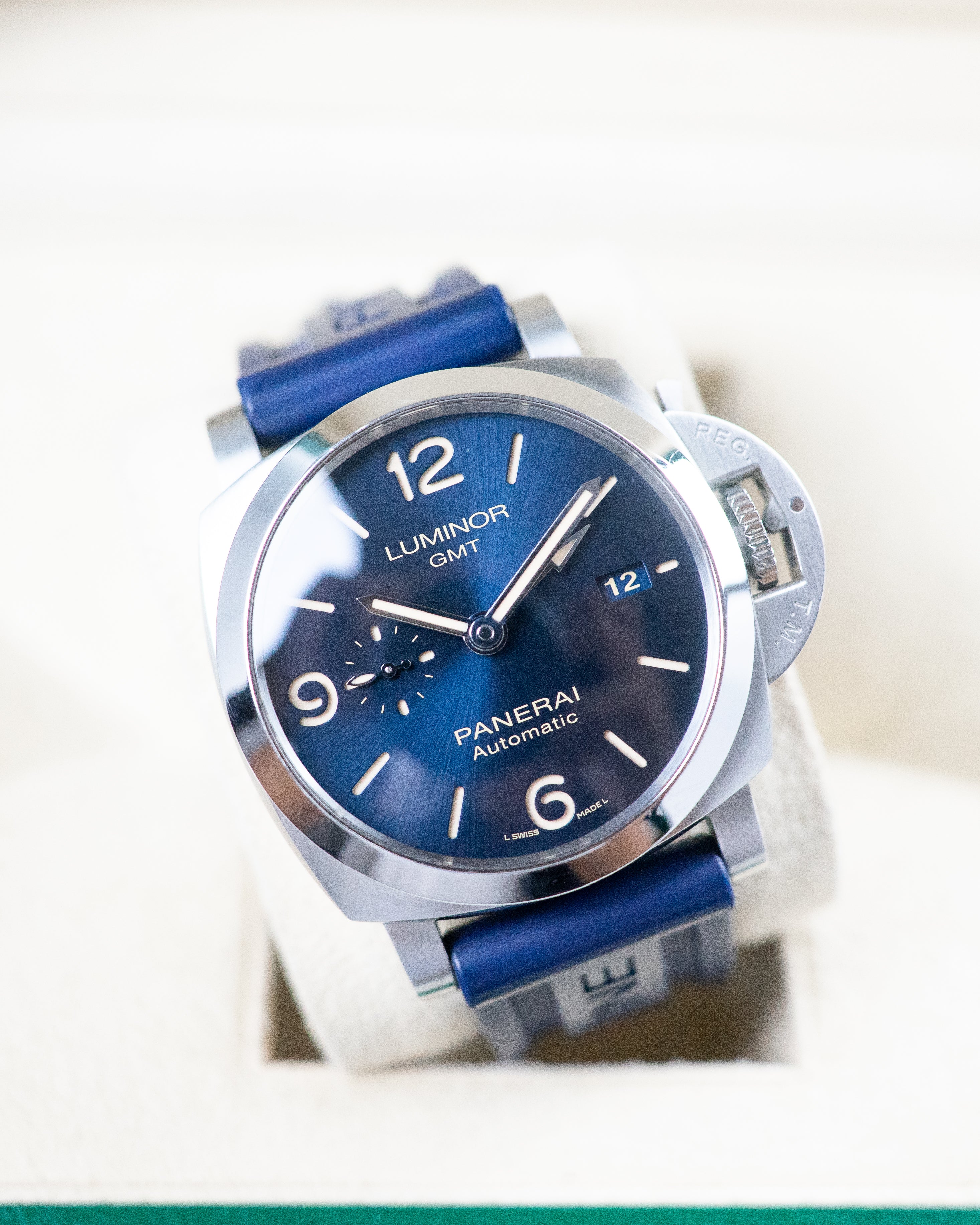 Panerai Luminor GMT Blue Dial