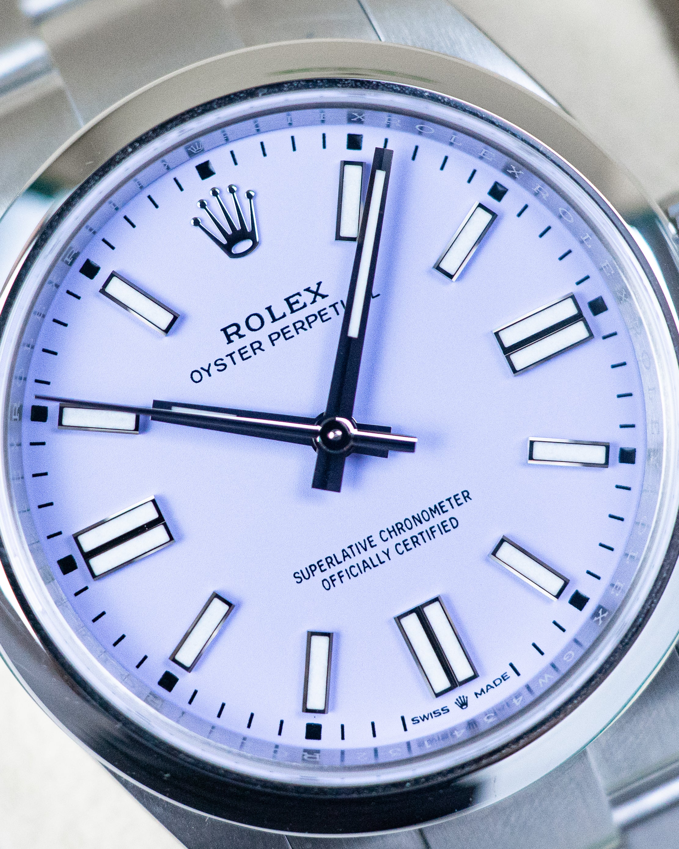 Rolex Oyster Perpetual Lavender