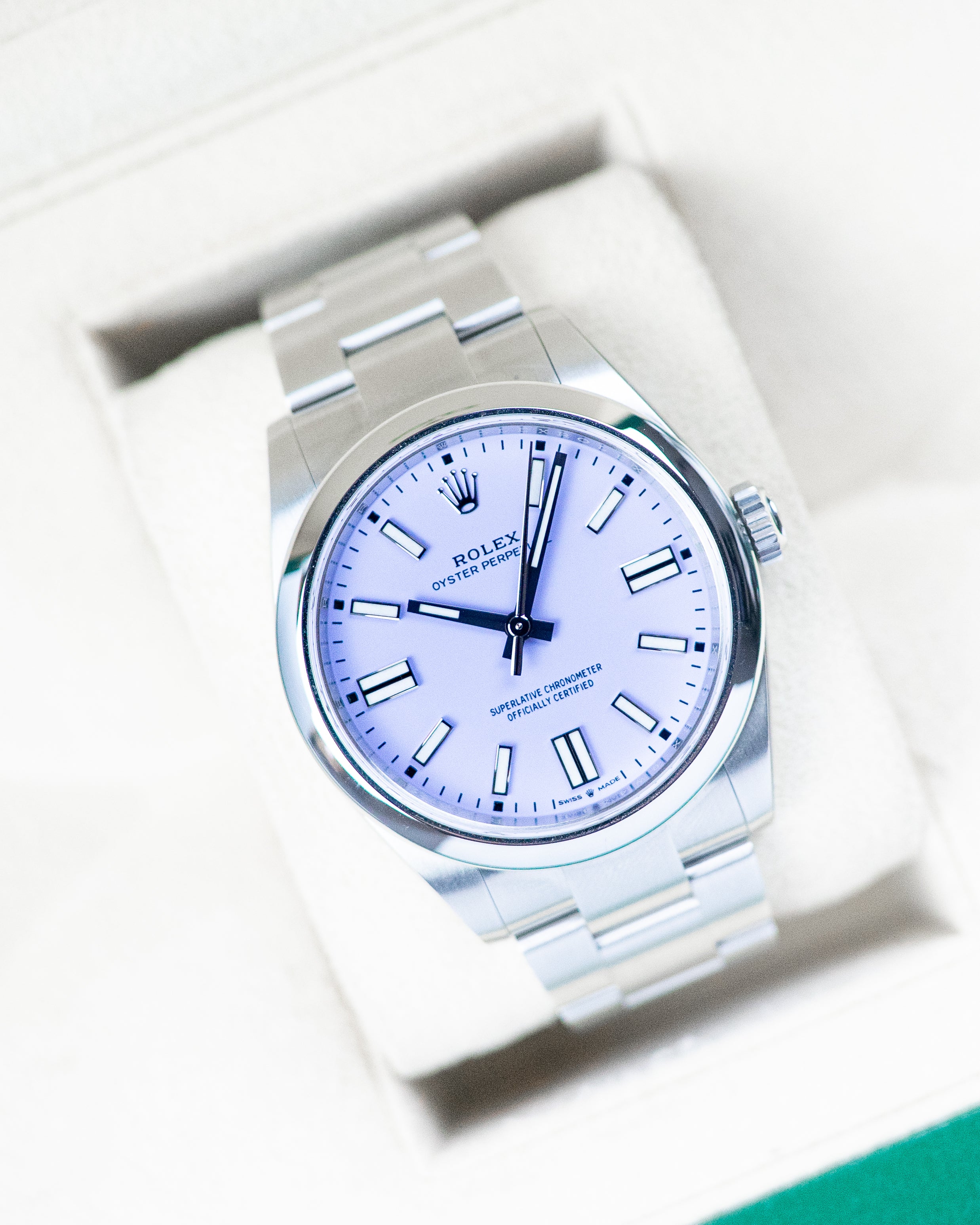 Rolex Oyster Perpetual Lavender