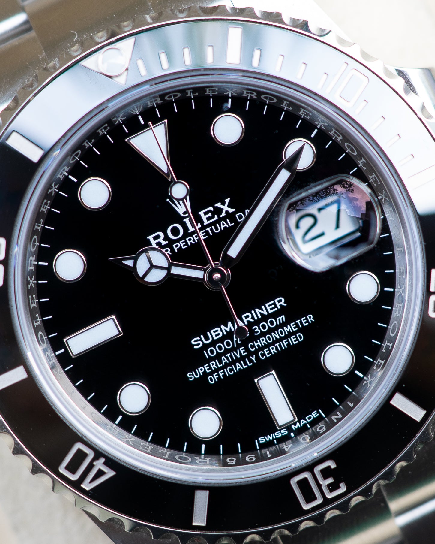 Rolex Submariner Date Black Dial