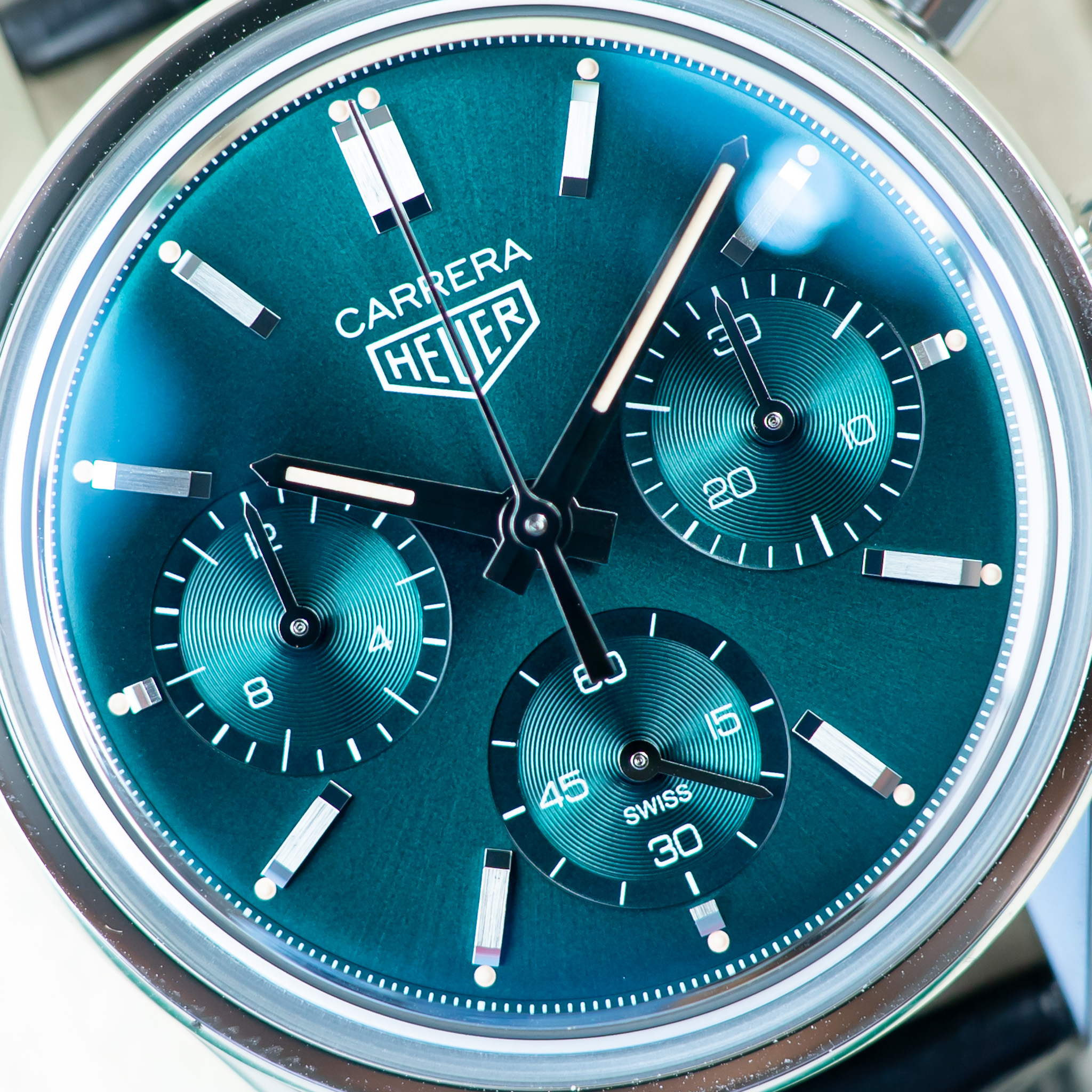 TAG Heuer Carrera Green Special Edition Chronograph Ref.CBK221F.FC6479 - Image 2