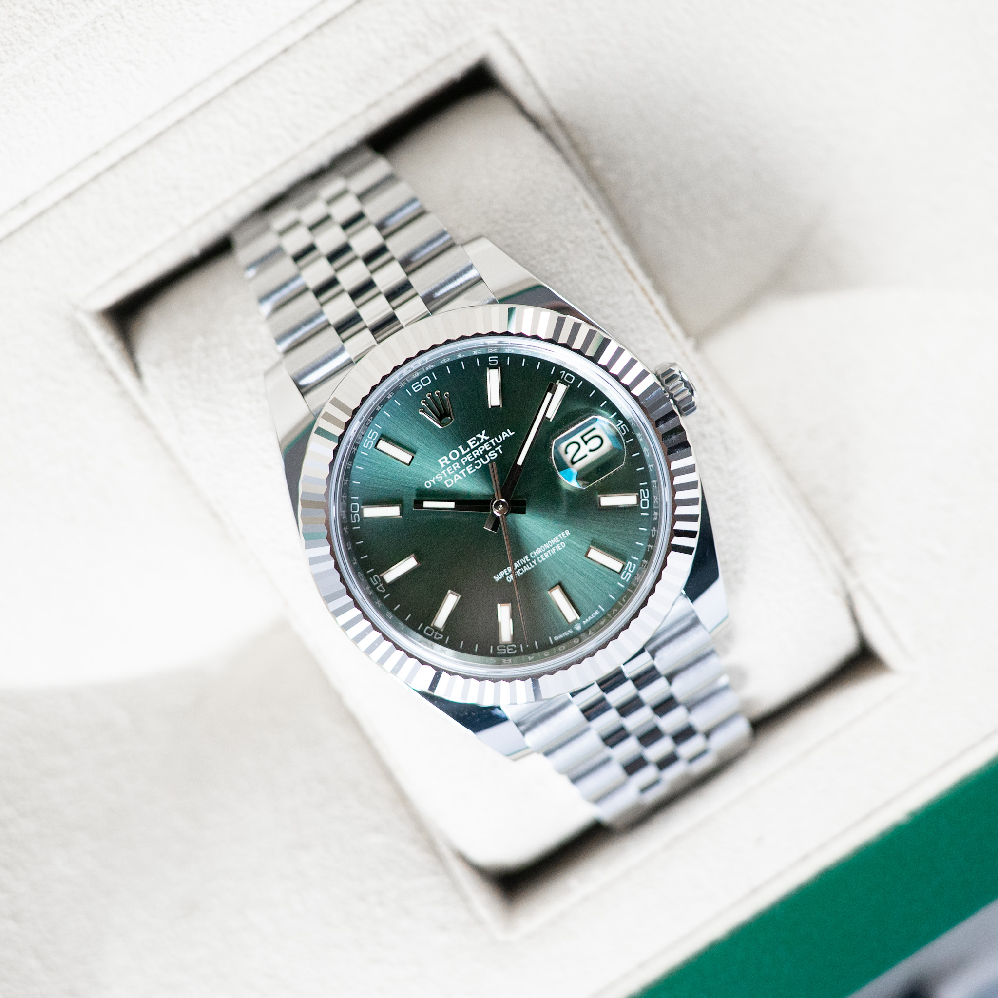 Rolex DateJust 41 Ref. 126334 ‘Mint Green’ Dial - Image 3