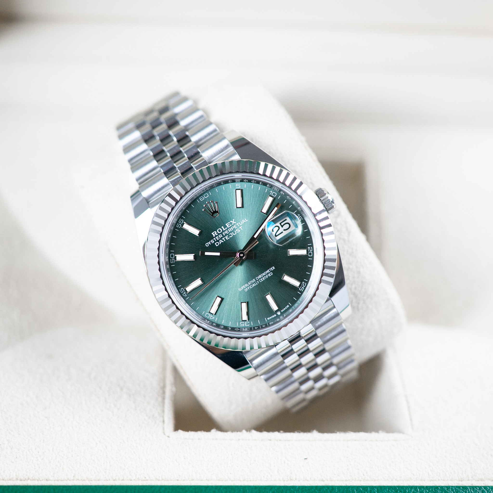 Rolex DateJust 41 Ref. 126334 ‘Mint Green’ Dial - Image 5